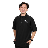 Short Sleeve Black Polo