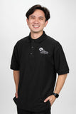 Short Sleeve Black Polo