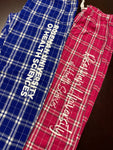 Plaid Flannel Blue or Fuschia Pajama Pants