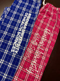 Plaid Flannel Blue or Fuschia Pajama Pants