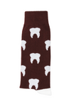 Dental Medicine tooth logoed socks