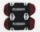 RU Roseman Hexagon Logoed Socks