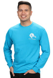 Blue Long-sleeve T-shirt with Roadrunner Logo