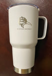 White 20 oz Travel Mug